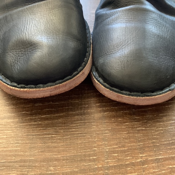 VINCE Black Leather Loafer/flats Shoes - 41 s 9.5 - Picture 7 of 12